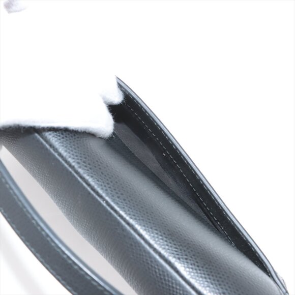 Christian Dior Saddle Bag Leather Shoulder bag Black - Picture 8 of 13